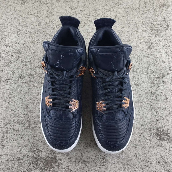 Authentic Air Jordan 4 Premium Navy